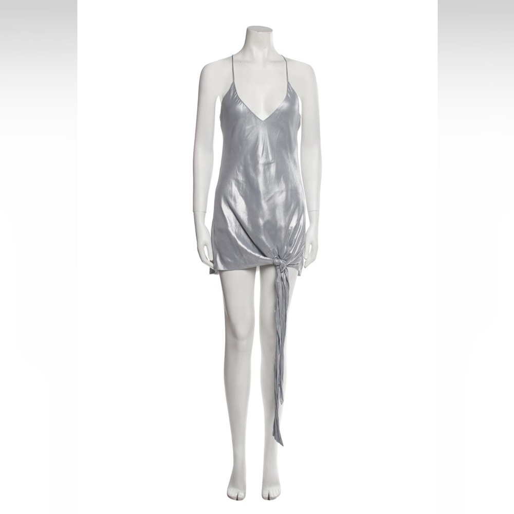 For Love & Lemon V Neck Mini Dress